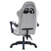 Irodai/gamer szék, szürke/kék, ZODIA