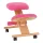 Ergonomikus térdelőszék, rózsaszín/bükkfa, GROCO