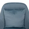 Irodai szék, kék Velvet szövet/króm, KLIAN