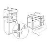 Electrolux EOD5F70BX beépíthető sütő - SteamBake 600