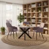 Design fotel, rózsaszín Velvet szövet, VERIO NEW