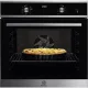 Electrolux SteamBake 600 gőzsütő (EOD5F71X) katalitikus öntisztító hátfal/Aqua Clean tisztítással