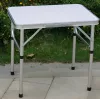 Összecsukható kempingasztal, 60 cm, alumínium/MDF, KEPI TYP 2