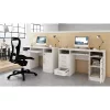 PC asztal, fehér, B9 NEW