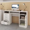 PC asztal, fehér, B9 NEW
