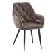 Design fotel, barna Velvet szövet, VERIO NEW