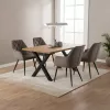 Design fotel, barna Velvet szövet, VERIO NEW