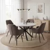 Design fotel, barna Velvet szövet, VERIO NEW