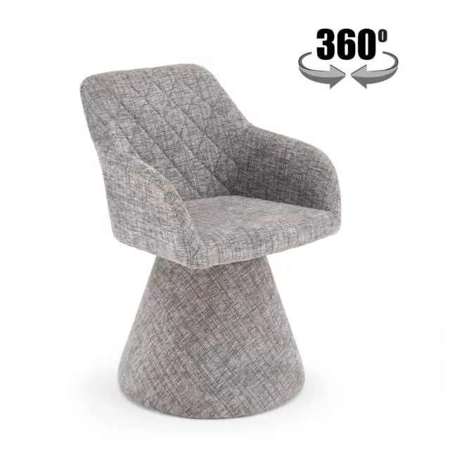 K603 forgó étkezőszék - szürke