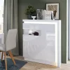 Bylot White LYOV04L álló vitrin - fényes fehér