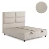 SUNRISE New boxspring ágy (160 x 200 cm) - világos bézs