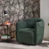 Nigel lounge fotel - zsenília sötétzöld