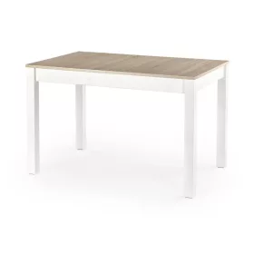   MAURYCY bővíthető étkezőasztal (118-158 cm) - sonoma tölgy / fehér