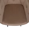 Fotel, világosbarna/fekete, VERIO