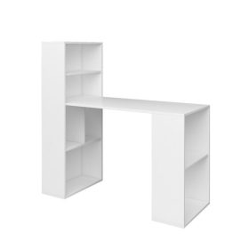 Whitby íróasztal polcokkal (2497ME03) -  fehér