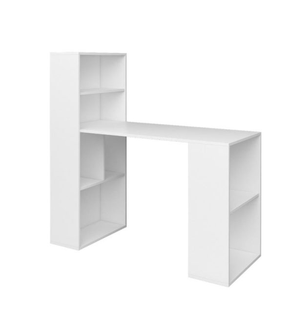 Whitby íróasztal polcokkal (2497ME03) -  fehér