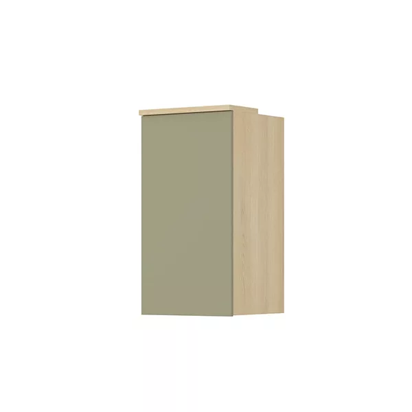 Terra fali szekrény (24LEON10) - lindberg tölgy/eucalyptus