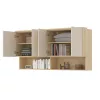 Terra fali szekrény (24LBON12) - lindberg tölgy/ sandy beige