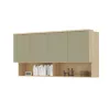 Terra fali szekrény (24LEON12) - lindberg tölgy/eucalyptus