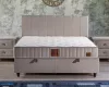 KAMILLA boxspring ágy - 180 x 200 cm - bézs