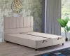 KAMILLA boxspring ágy - 180 x 200 cm - bézs