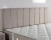 KAMILLA boxspring ágy - 180 x 200 cm - bézs