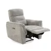 Idaro 1 relaxfotel - szürke zsenília