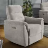 Idaro 1 relaxfotel - szürke zsenília