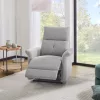 Preston elektromos relaxfotel - szürke