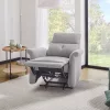 Preston elektromos relaxfotel - szürke