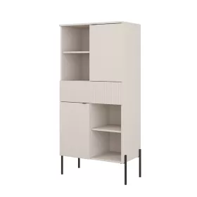   Ore két ajtós, egy fiókos magas szekrény (24KROG42) - kasmír