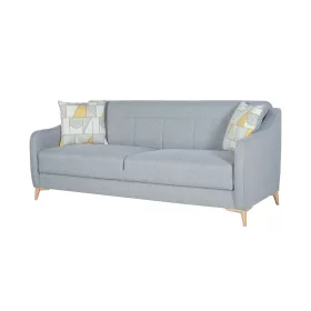 EMPOLI háromüléses egyenes kanapé - világos szürke