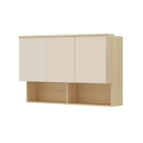   Terra fali szekrény (24LBON11) - lindberg tölgy/ sandy beige