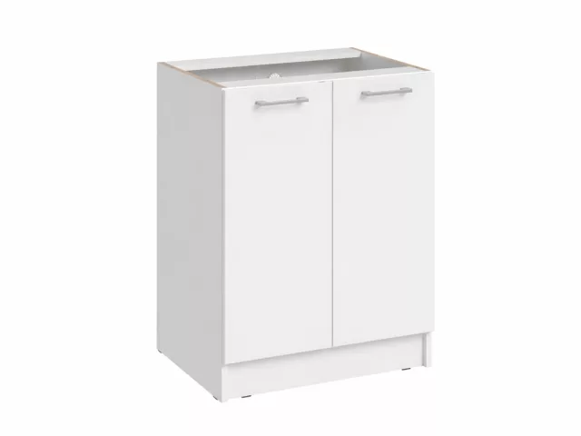 Eco 240 konyhablokk alsó elem (D6) - fehér/struktúrált fehér