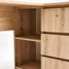 BEGA sarokíróasztal - artisan tölgy