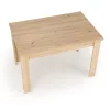 BAGIO bővíthető étkezőasztal (120-160) - artisan tölgy