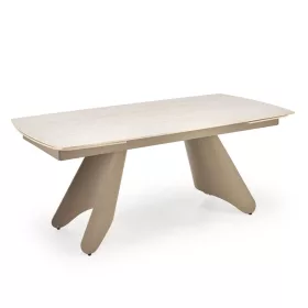   SALIX bővíthető étkezőasztal (180-260 cm) - travertin márvány / kasmír