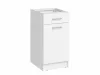 Eco 240 konyhablokk fiókos alsó elem (DS4/1) - fehér/struktúrált fehér