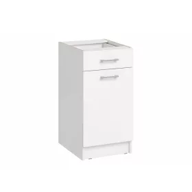   Eco 240 konyhablokk fiókos alsó elem (DS4/1) - fehér/struktúrált fehér