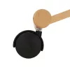 Ergonomikus térdelőszék, szürkésbarna Taupe/bükkfa, FLONET