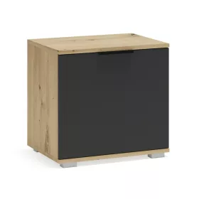 CLIF ST-50 cipősszekrény - artisan tölgy / antracit