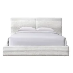 Madera 160 franciaágy keret - krém
