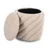 Pelaro tárolós puff -  bézs