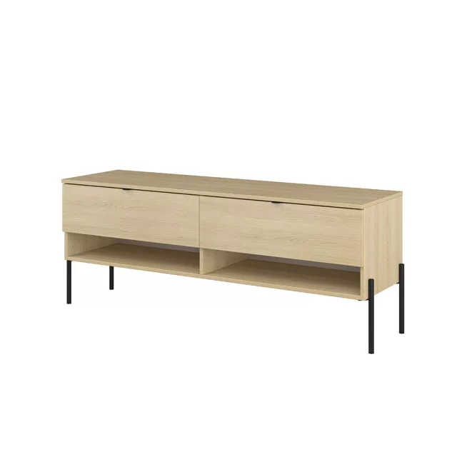 Ore két fiókos TV állvány (24LGOG41) - lidberg tölgy