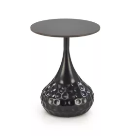 VERDE lerakáóasztal - fekete márvány minta / fekete