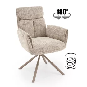  K596 Forgó étkezőszék - bézs / kasmír