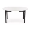 RINGO bővíthető étkezőasztal (101-142 cm) - kasmír / fekete
