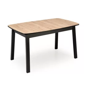   BARRIL bővíthető étkezőasztal (130-170 cm) - artisan tölgy / fekete