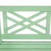 Fából készült kerti pad, neo mint, 124 cm, FABLA