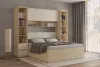 Terra ágyneműtartós ágy, liftes ágyráccsal 180 (24LGON52) - lindberg tölgy